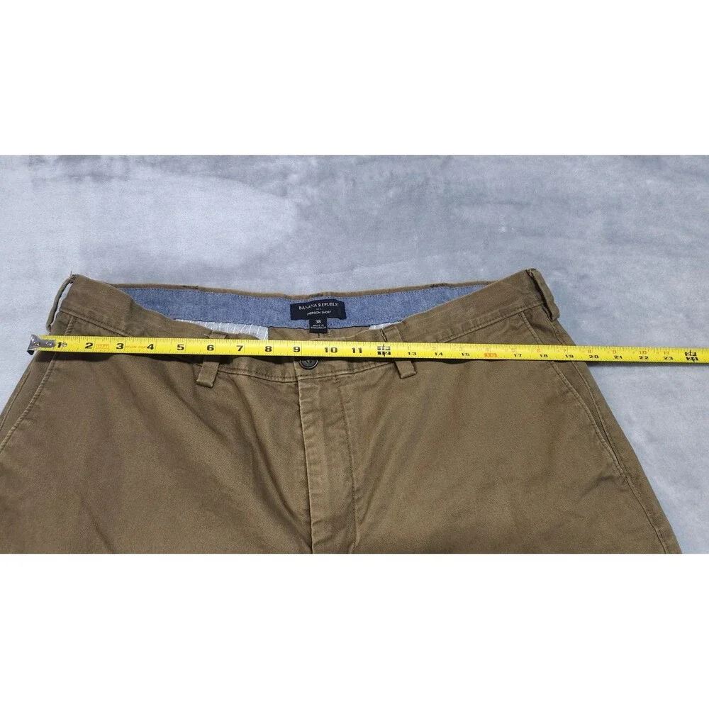Banana Republic Men's‎ 38 Emerson 100% Cotton Luxury Shorts Comfort